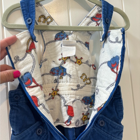 Vintage - Joyeux Gamins Happy Kids - Corduroy Overalls - Picture 5 of 5